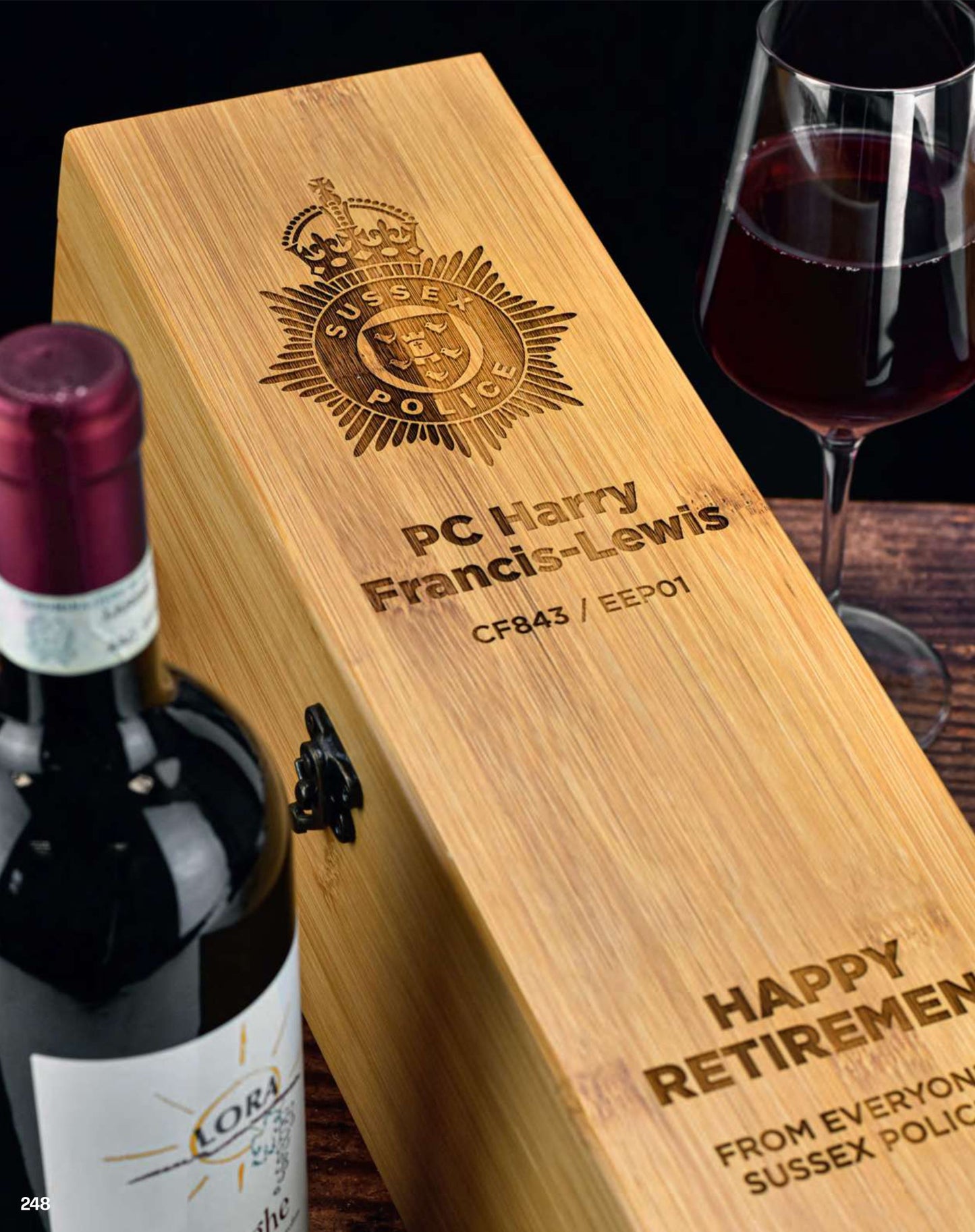 BAMBOO WINE BOX